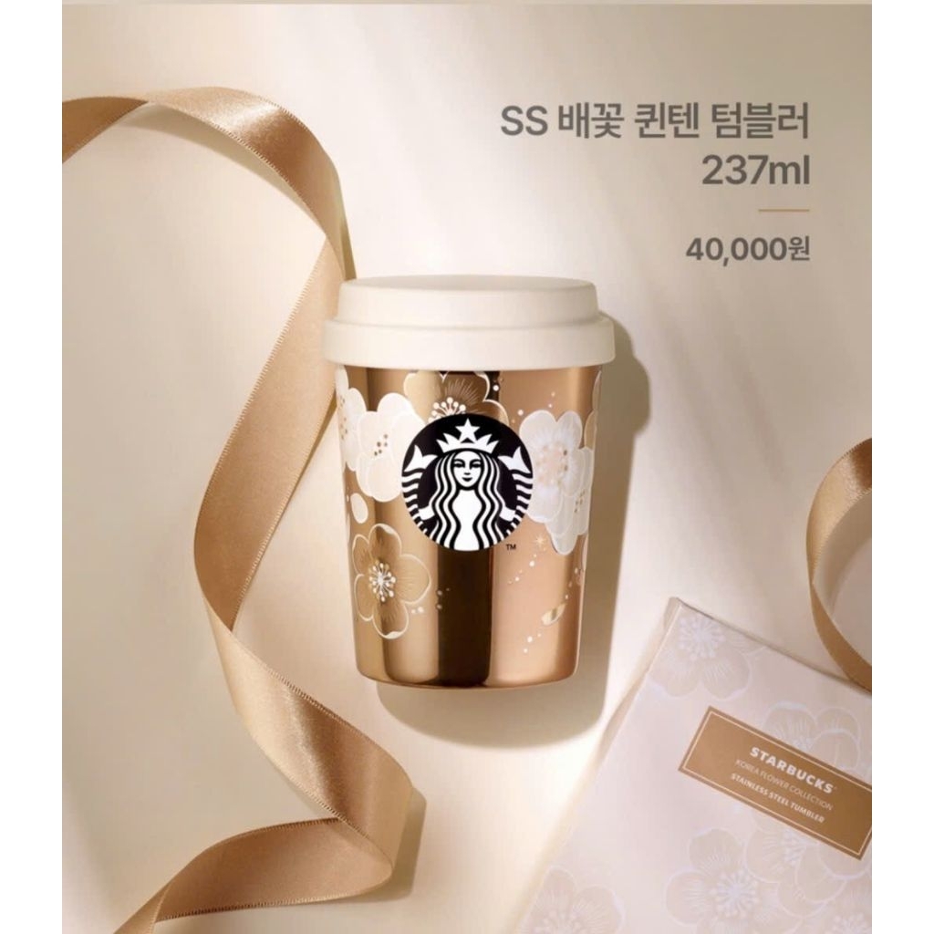 Ly tumbler hoa lê store Korea