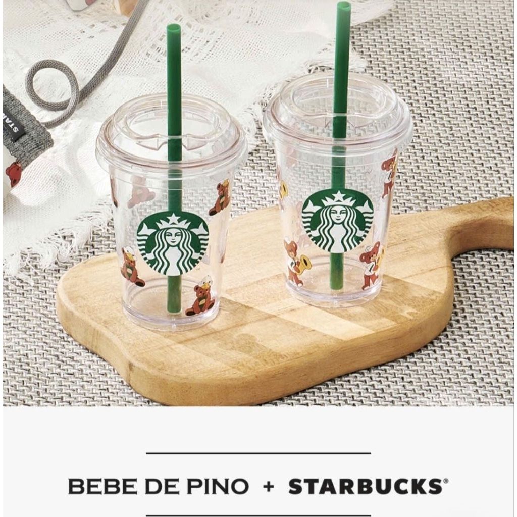 Set 2 ly nhựa BeBe De Pino