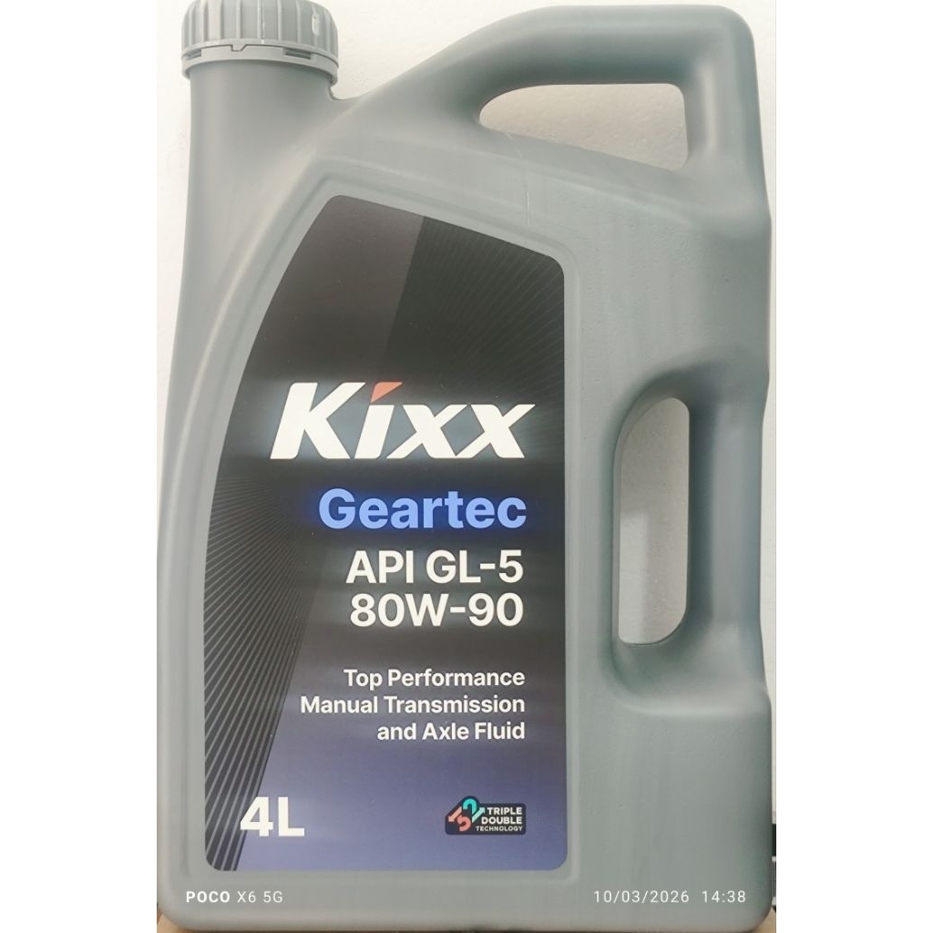 NHỚT HỘP SỐ - NHỚT CẦU KIXX GEARTEC GL5 80W90- 85W140