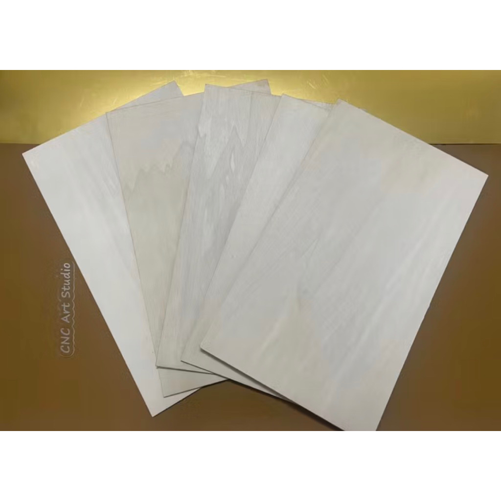 15 tấm plywood bạch dương 3mm kích thước 300x212mm