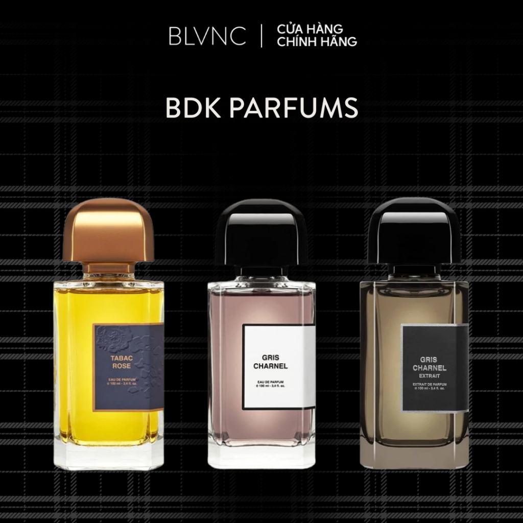 [BLANC] TỔNG HỢP nước hoa BDK Parfums Tabac Rose - Gris Charnel Extrait - 312 Saint-Honore - Vanille