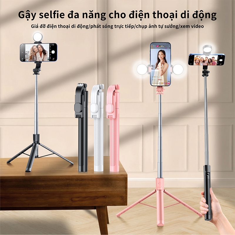 Gậy chụp ảnh 3 chân 1M7 R7L Tripod điện thoại Cây chụp hình Selfie tự sướng cầm tay - Quay video phim - Livestream | BigBuy360 - bigbuy360.vn
