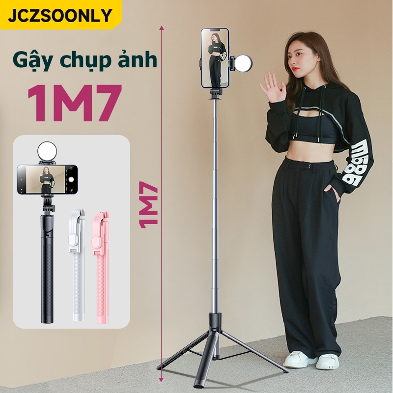 Gậy chụp ảnh 3 chân 1M7 R7L Tripod điện thoại Cây chụp hình Selfie tự sướng cầm tay - Quay video phim - Livestream | BigBuy360 - bigbuy360.vn
