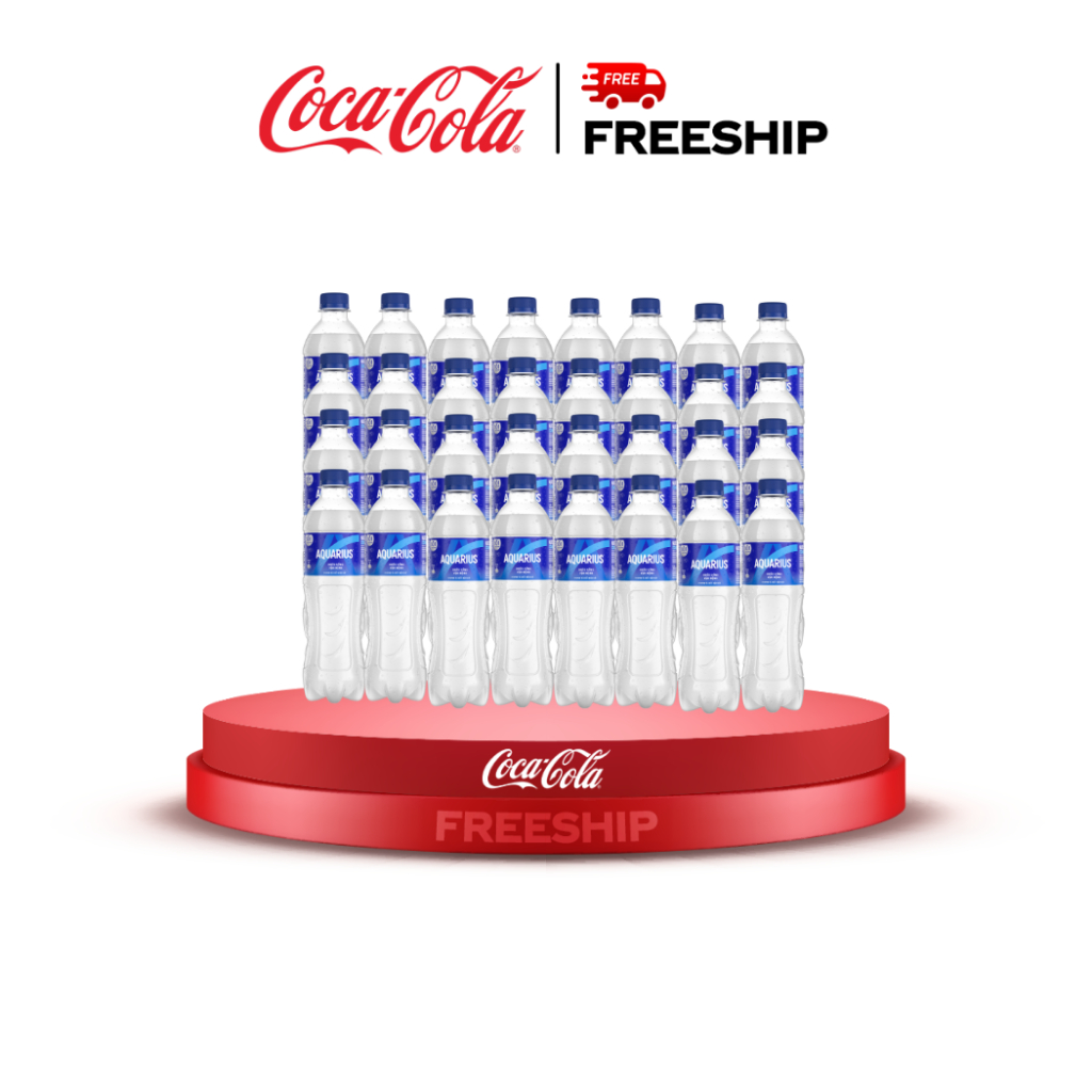 Lốc 24 Chai Nước Uống Thể Thao Vận Động Aquarius 500ml/Chai Coca-Cola_SP