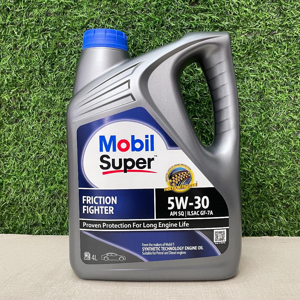 [ CHÍNH HÃNG ] Dầu Động Cơ Xăng/Diesel Mobil Super 5W-30 API SQ/CF (4 Lít) - Nhập Singapore
