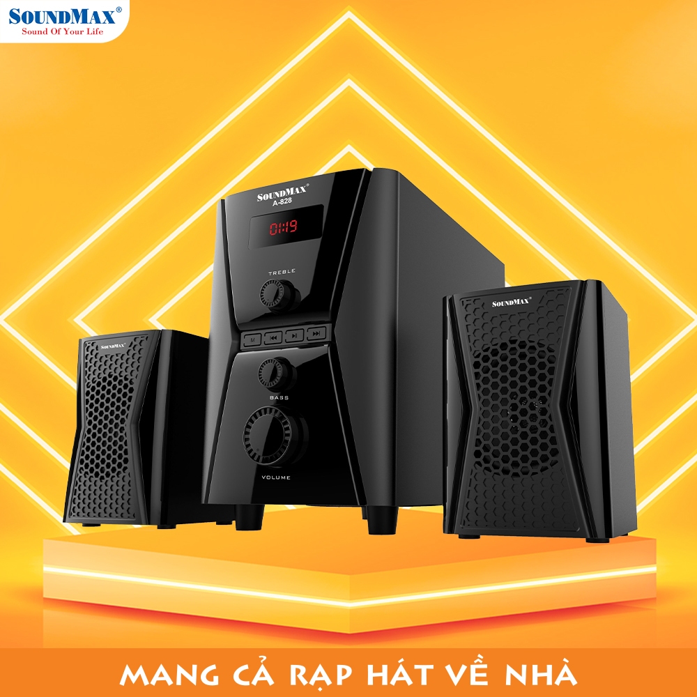 Loa Vi Tính SoundMax A-828/2.1 - Hàng Chính Hãng
