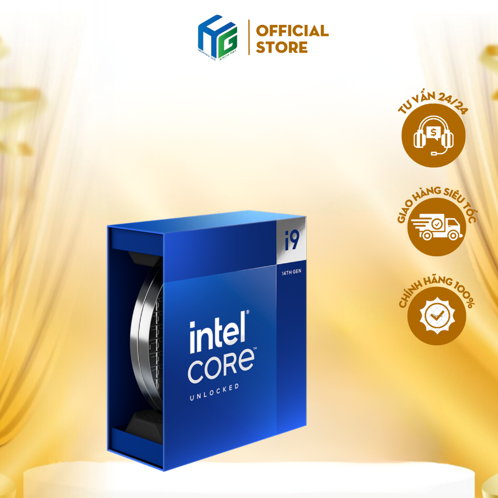 [HOẢ TỐC] Bộ vi xử lý Intel Core i9 14900KS / Turbo up to 6.2GHz / 24 Nhân 32 Luồng / 36MB / LGA 170