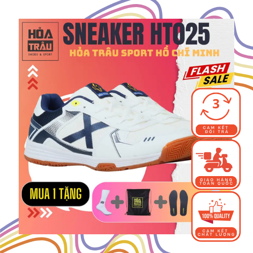 Giày Sneaker Sport Cầu Lông Chuyên Dụng HT025
