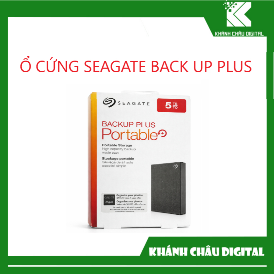 Ổ cứng di động Seagate Backup Plus 2TB 4TB 5TB