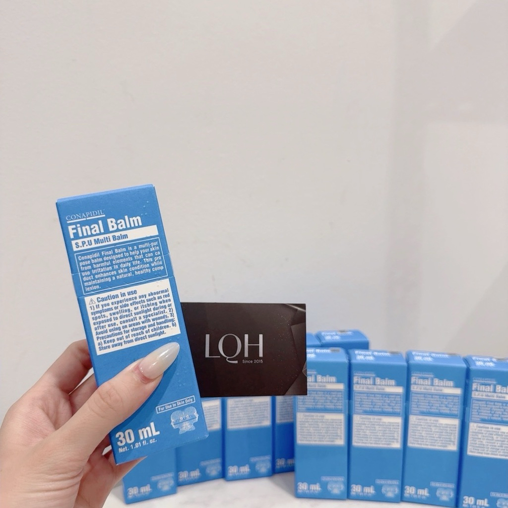 Kem dưỡng phục hồi nâng tông Conapidil Final Balm 30ml căng bóng da