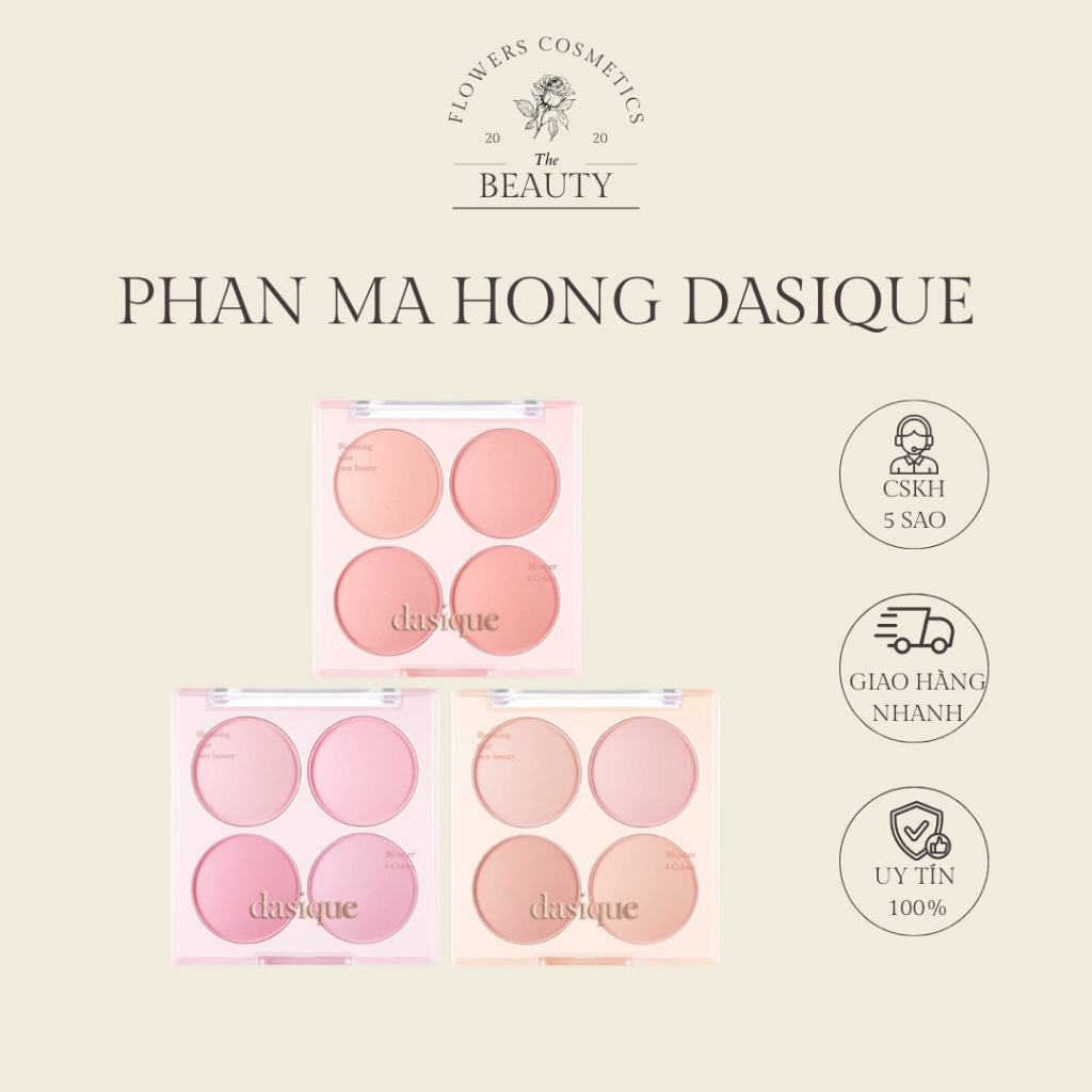 Phấn Má Hồng Dasique Blending Mood Cheek Phấn má Dasique Má hồng Dasique - Flower.Cosmetics