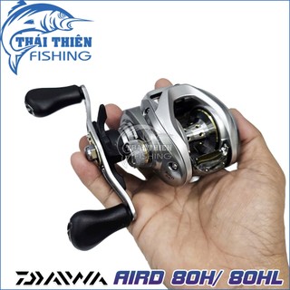 Máy Câu Ngang Daiwa AIRD 80H/80HL New 2026 Chính Hãng, Magforce Chống Rối, 7.5:1, Drag 5kg