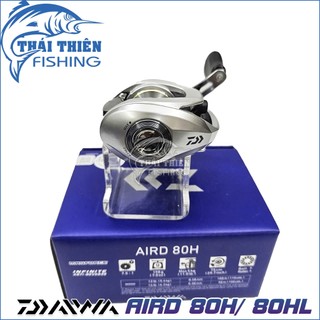 Máy Câu Ngang Daiwa AIRD 80H/80HL New 2026 Chính Hãng, Magforce Chống Rối, 7.5:1, Drag 5kg