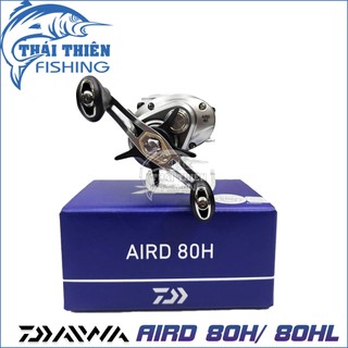 Máy Câu Ngang Daiwa AIRD 80H/80HL New 2026 Chính Hãng, Magforce Chống Rối, 7.5:1, Drag 5kg