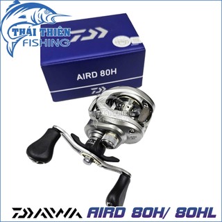 Máy Câu Ngang Daiwa AIRD 80H/80HL New 2026 Chính Hãng, Magforce Chống Rối, 7.5:1, Drag 5kg