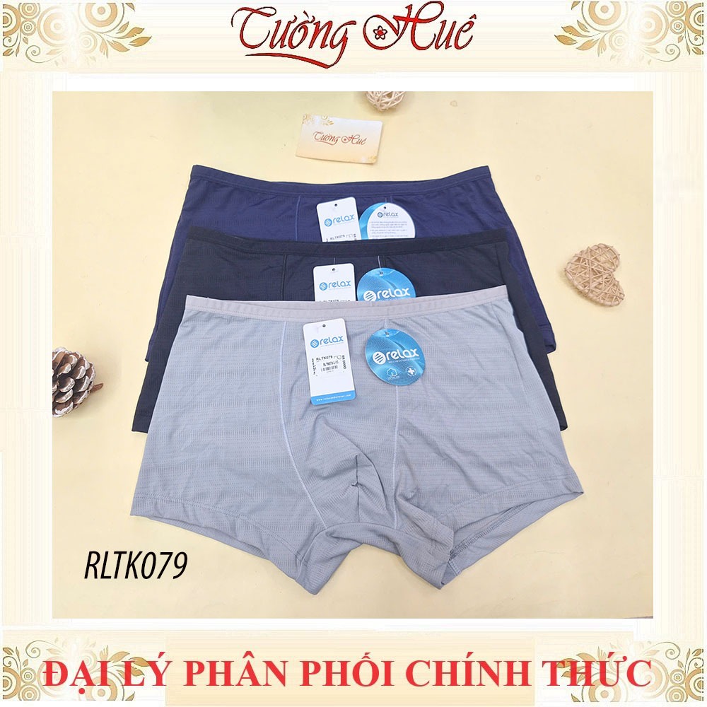Quần Lót Đùi Boxer Nam Relax RLTK079 Thun Lạnh Mát Mẻ Thoải Mái