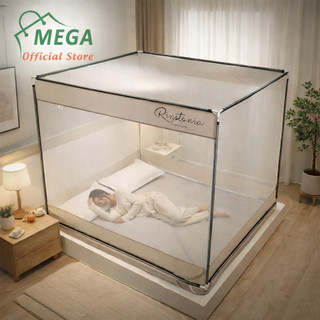 Màn Khung Lắp Ghép - Chống Ngã Cho Bé. Màn Khung Sắt Sơn Tĩnh Điện, Không Khoan Tường. Chịu lực 80kg