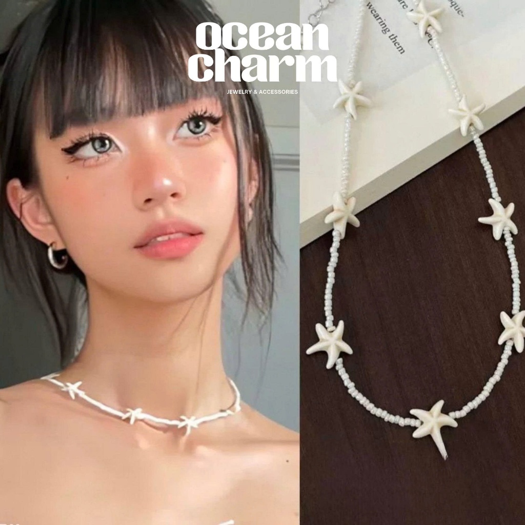 [Sẵn] Vòng Cổ, Vòng Tay, Vòng Chân Sao Biển  Ocean Charm - Unisex - Phụ Kiện Trang Sức Dây Chuyền Đi Biển