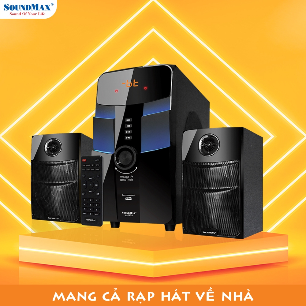 Loa Vi Tính SoundMax A-2128/2.1 - Hàng Chính Hãng