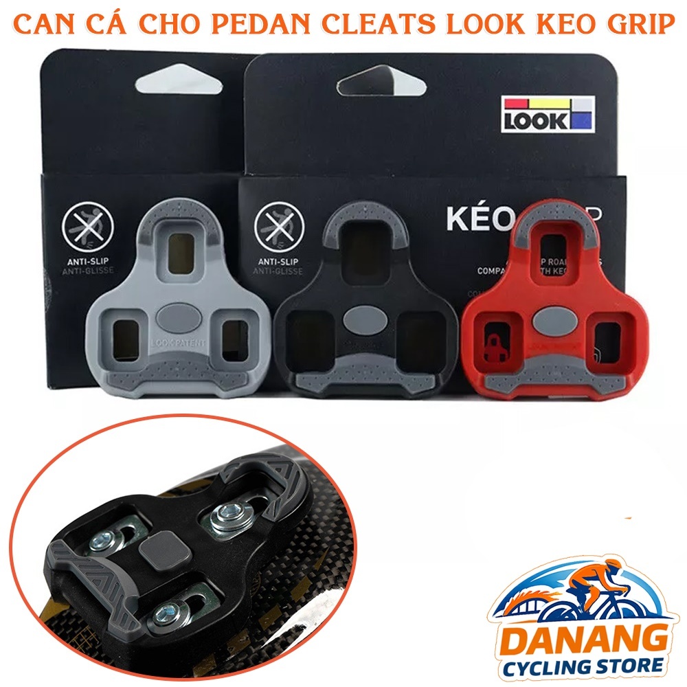 Can Cá Cleat Pedal Bàn Đạp Xe Đạp LOOK Kéo Grip (Copyyy)