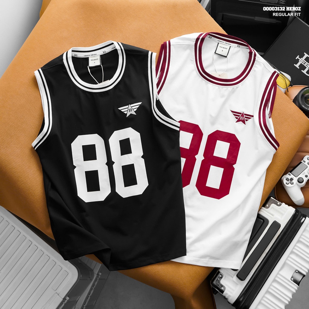 [FORM RỘNG] Áo thun tanktop nam HEBOZ star 88 2M - 00003132