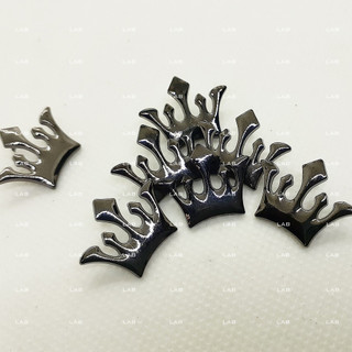 Pin cài áo - Crown vương miện (kèm đế) #0209