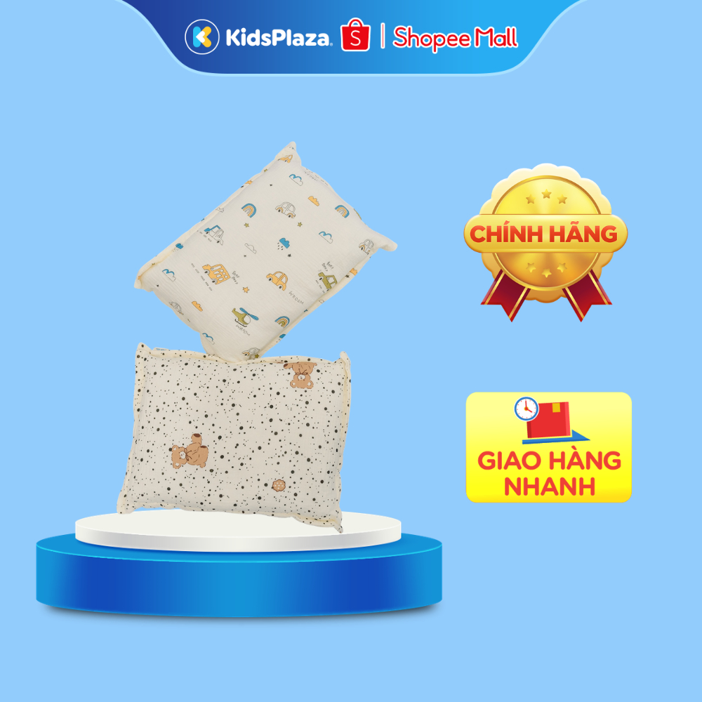 Gối Muslin họa tiết AC25 (30x40)