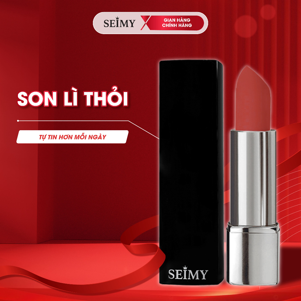 Son Lì Thỏi Seimy - Lipstick Trang Điểm Nữ