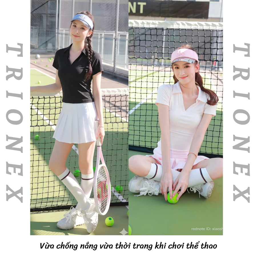 Mũ Chống Nắng Thời Trang Tennis, Yoga Phong Cách và Tiện Lợi Cho Nàng Tóc Dài | BigBuy360 - bigbuy360.vn