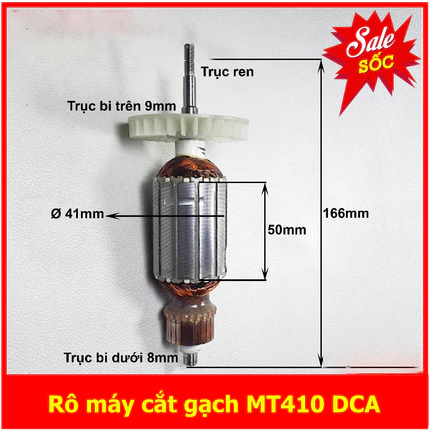 Rotor Máy Cắt Gạch Maktec MT410, MT413 Dùng Chung Hoặc Makita M4100B, M4101B