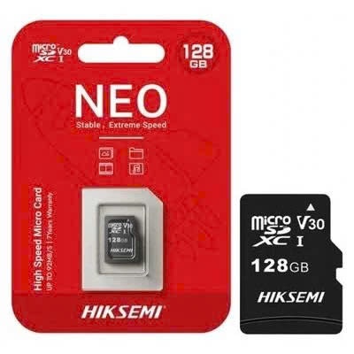 HiksemiThẻ nhớ MicroSD 128GB Hiksemi chuyên dụng cho camera HS-TF-C1/128G 128G tốc độ ghi 50MB/s, tố