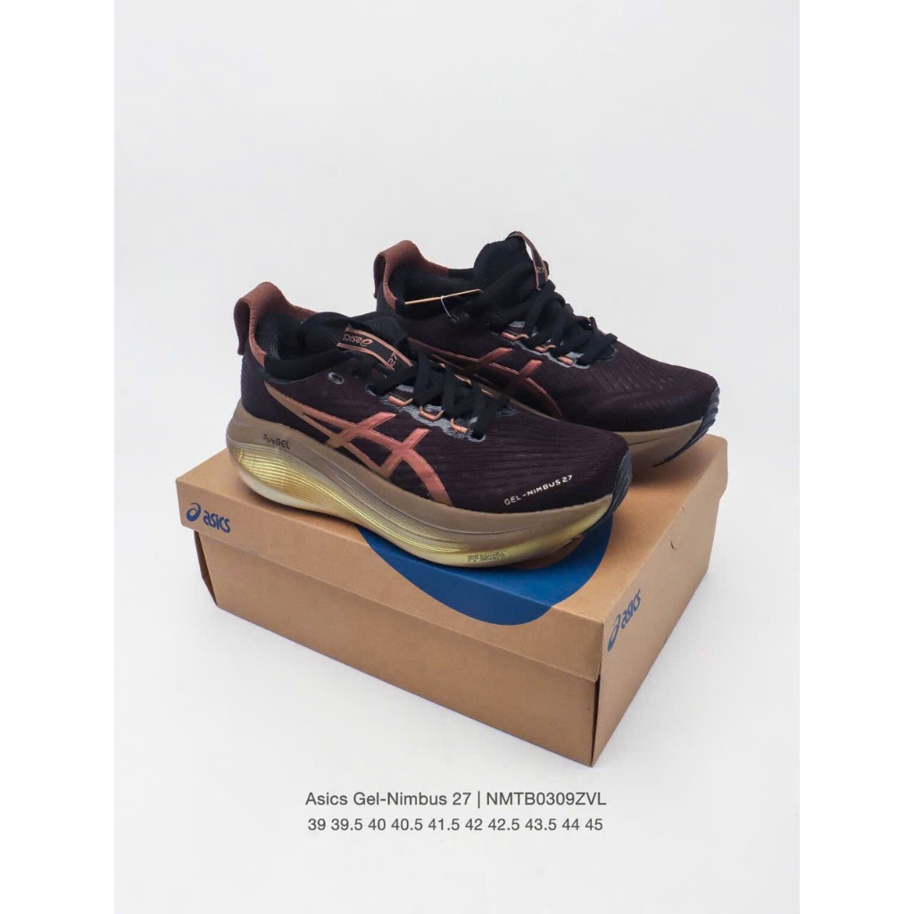 Giày thể thao chạy bộ nam nữ ASICS GEL-NIMBUS 27  êm chân