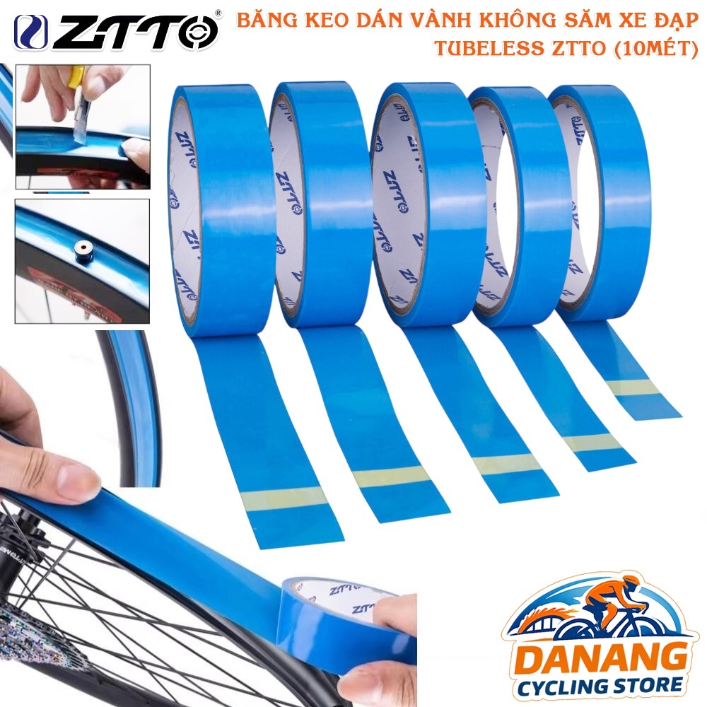 Băng Keo Dán Vành Tubeless Xe Đạp ZTTO – Rim Tape Không Săm 10m Cho MTB & Road