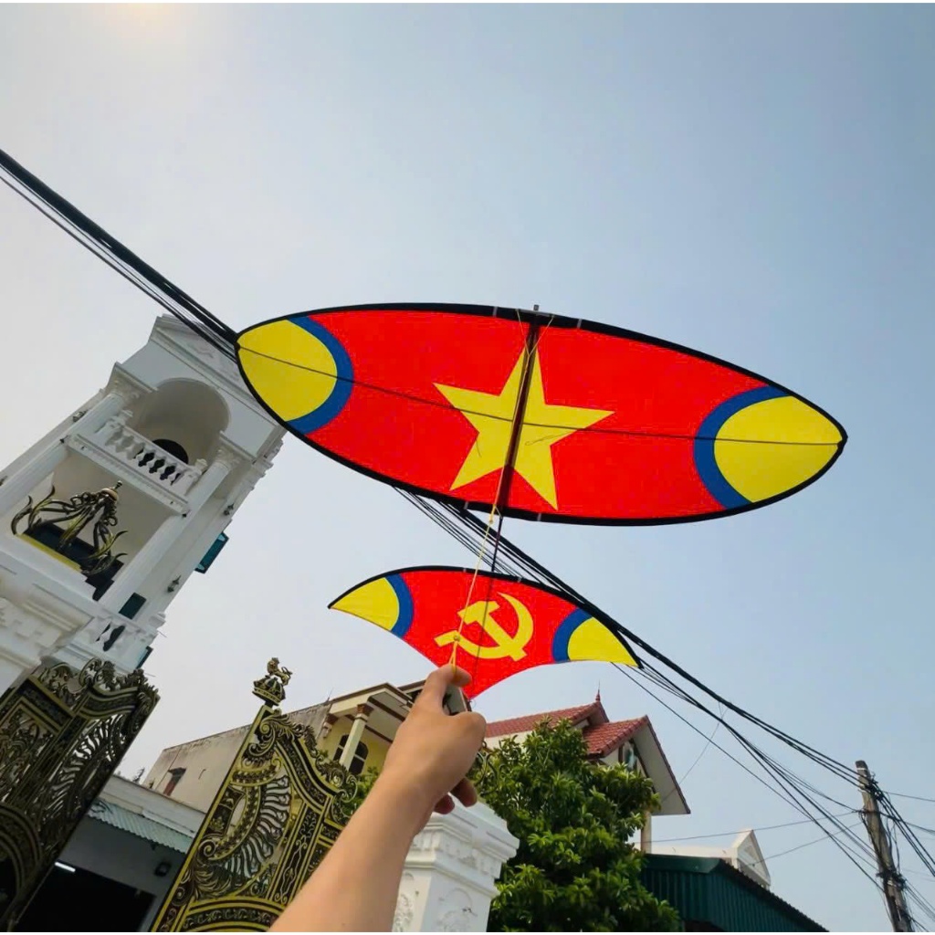 Diều Sáo 1m5 Đủ Các Mẫu Hot .Diều Pull Cacbon 1m5 Lắp Nghép Có Sẵn Dây Lèo