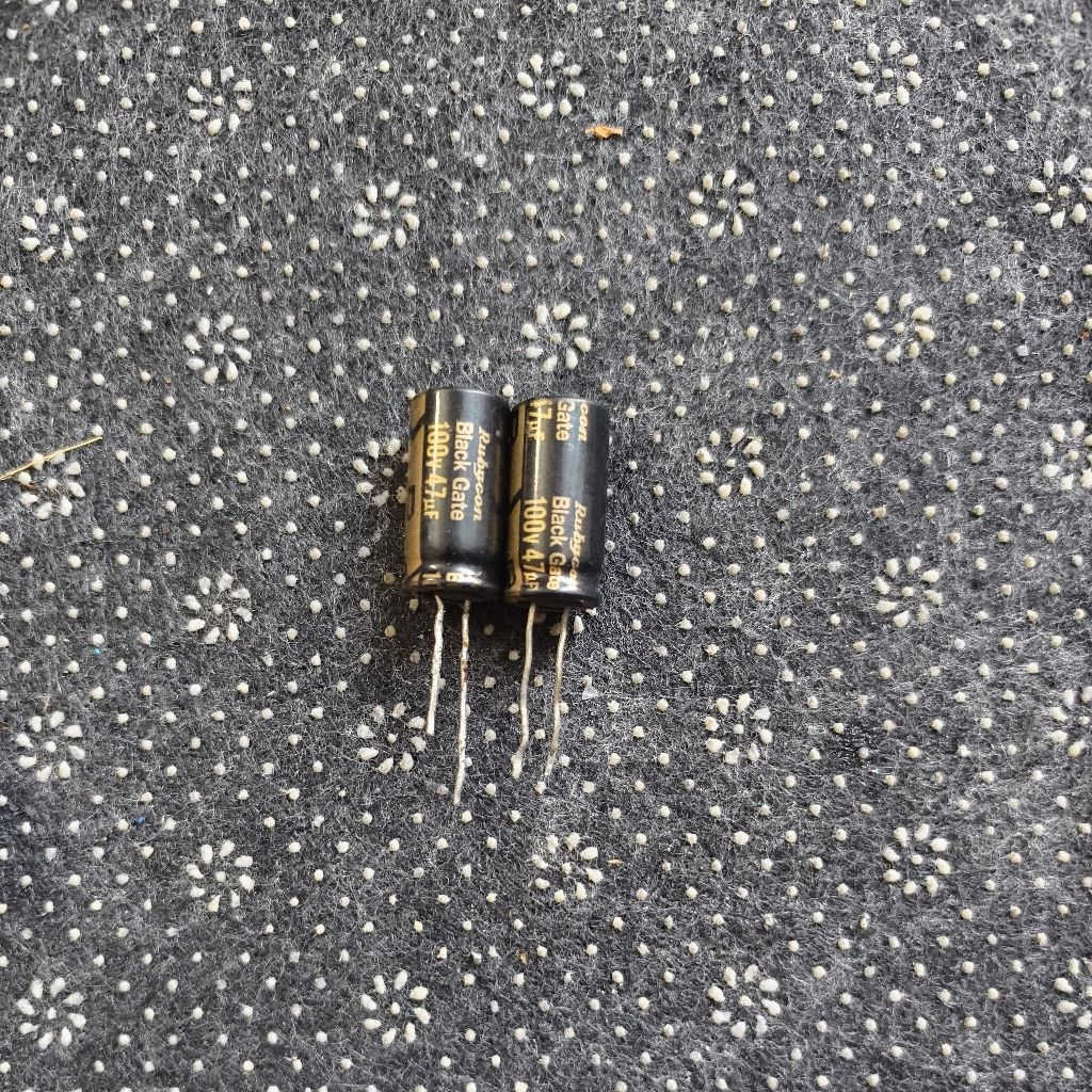 Rubycon Blackgate 47uf 100v used