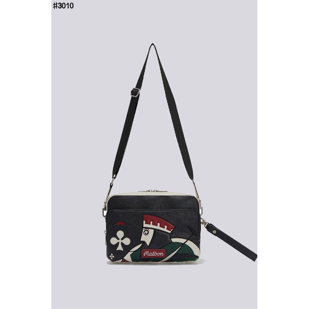 Túi Đeo Chéo Golf Cao Cấp Malbon Golf Heritage Crossbody Bag – Túi Golf Thời Trang Unisex ( Malbon x
