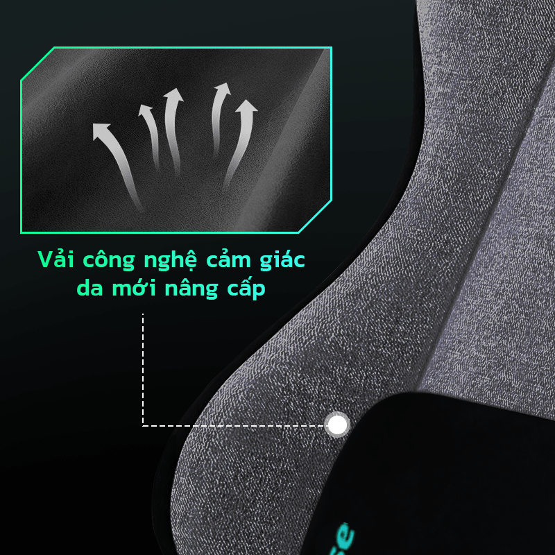 Gàn game gaming Xpanse 003 vải Nano-Tech, có đệm không cánh nâng cấp, ghế văn phòng ghế làm việc | BigBuy360 - bigbuy360.vn