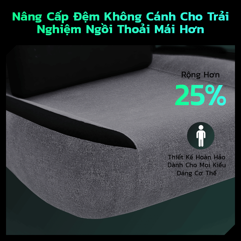 Gàn game gaming Xpanse 003 vải Nano-Tech, có đệm không cánh nâng cấp, ghế văn phòng ghế làm việc | BigBuy360 - bigbuy360.vn