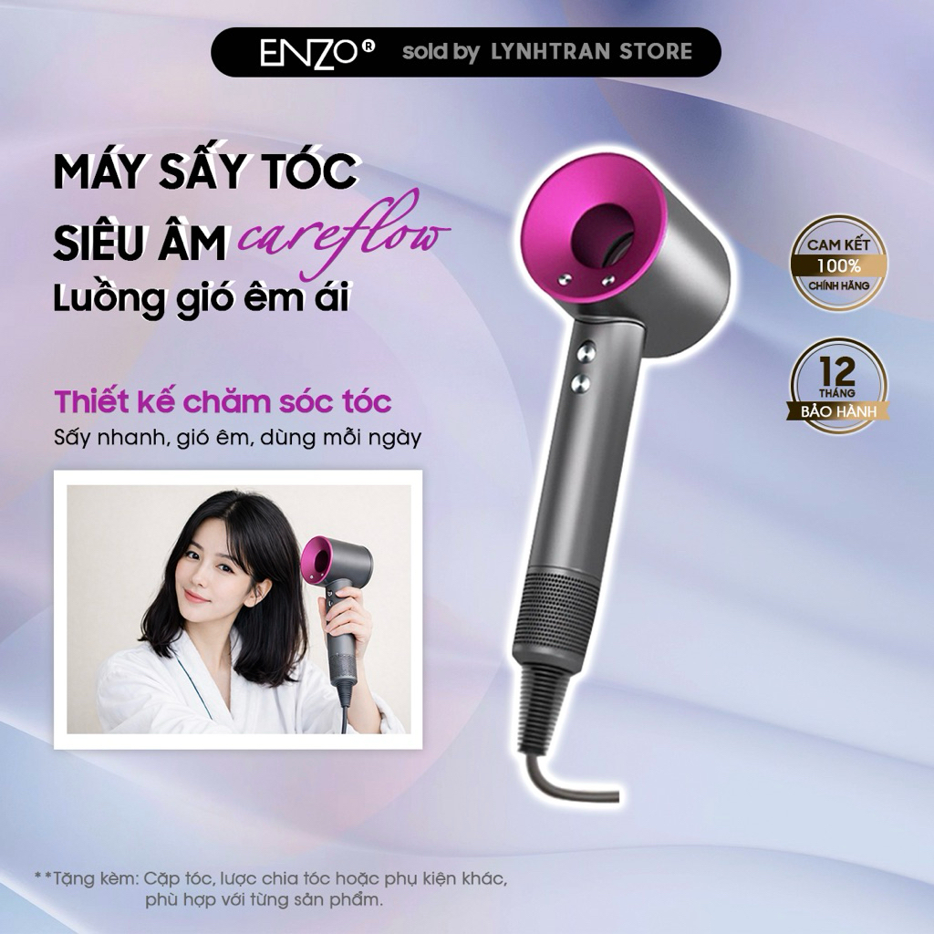 Máy Sấy Gió Thổi Siêu Âm Enzo®️Chính hãng giá tốt