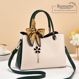 Túi xách nữ trung niên,túi xách tặng mẹ sang trọng kèm khăn lụa size 28cm TC75