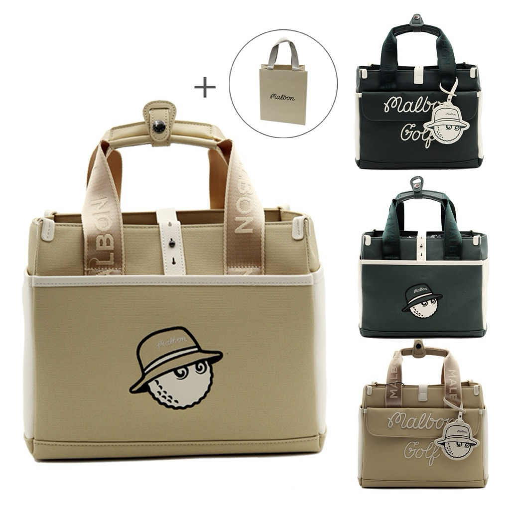 Túi Xách Golf Nữ Cao Cấp Malbon Golf Bucket Mini Tote Bag – Túi Golf Thời Trang ( Malbon x Golfworld