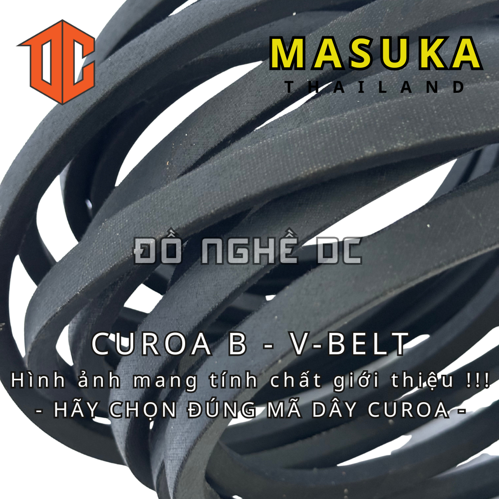 Dây curoa thường Thailand - MSK B66 B32 B42 B64 B79 B32 B61 B71 B95 B80 B55 B98 B37 B28 B98 B69 B64 