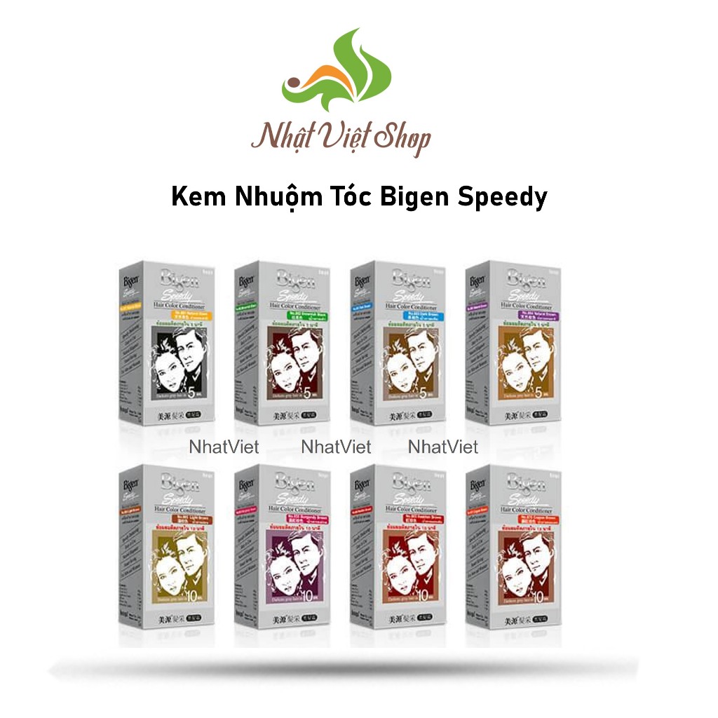 Kem Nhuộm Tóc Bigen Speedy
