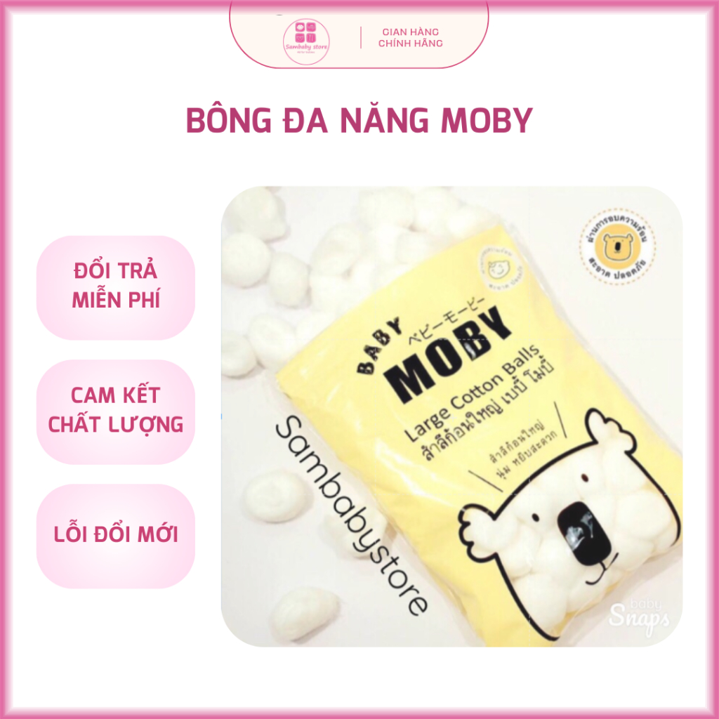 BÔNG ĐA NĂNG MOBY 80GR CHÍNH HÃNG