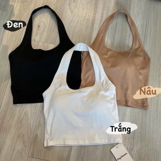 Áo Lót ᵰgực, Áo Bra Áo Tập Crotop, Tập Yoga, Sexy Năng Động, Đệm Xịn Không Gọng 1,5p, Kháng Khuẩn. Áo cổ Yếm