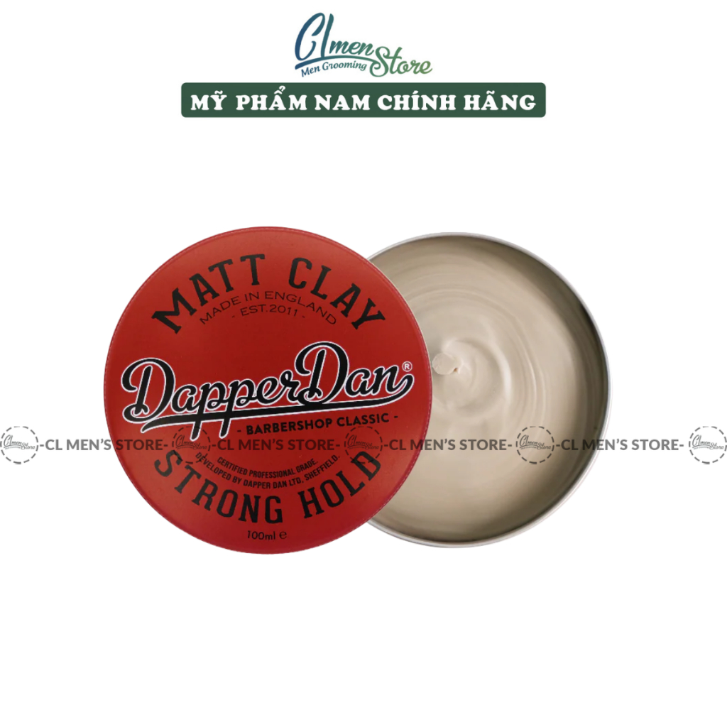 Sáp vuốt tóc Dapper Dan Matt Clay – 100ml