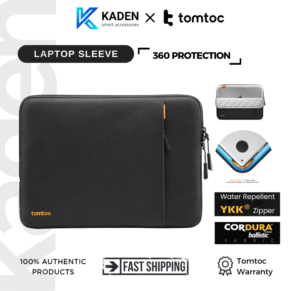 Túi chống sốc TOMTOC (USA) 360° Protective MACBOOK 13/13.3/15/16" - A13 - Hàng Chính Hãng