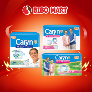 Tã Bỉm Quần Người Lớn Caryn Mỏng Nhẹ Siêu Thấm Hút Chống Tràn Size XL12 L14 M16 M10 - Bibo Mart