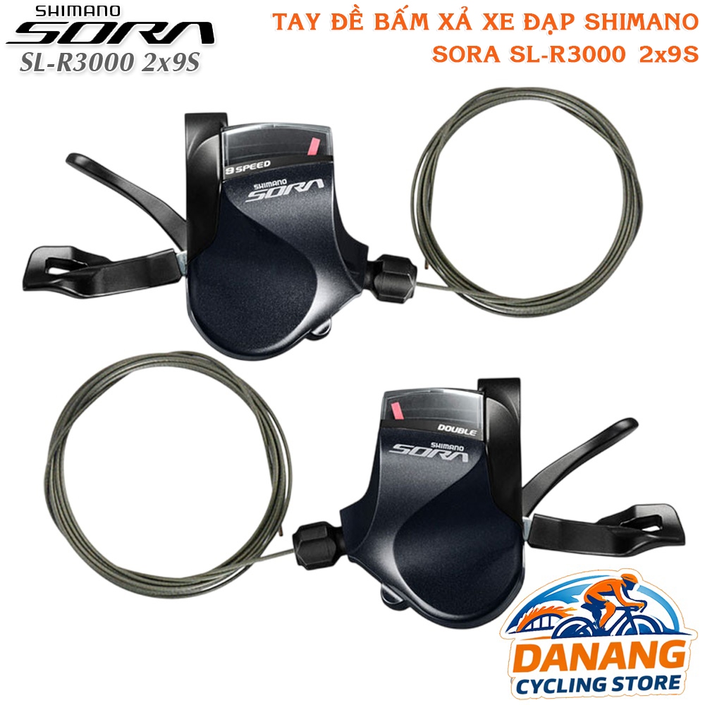 Tay Đề Bấm Xả Xe Đạp SHIMANO Sora SL R3000 2×9 Tốc Độ – Chính Hãng