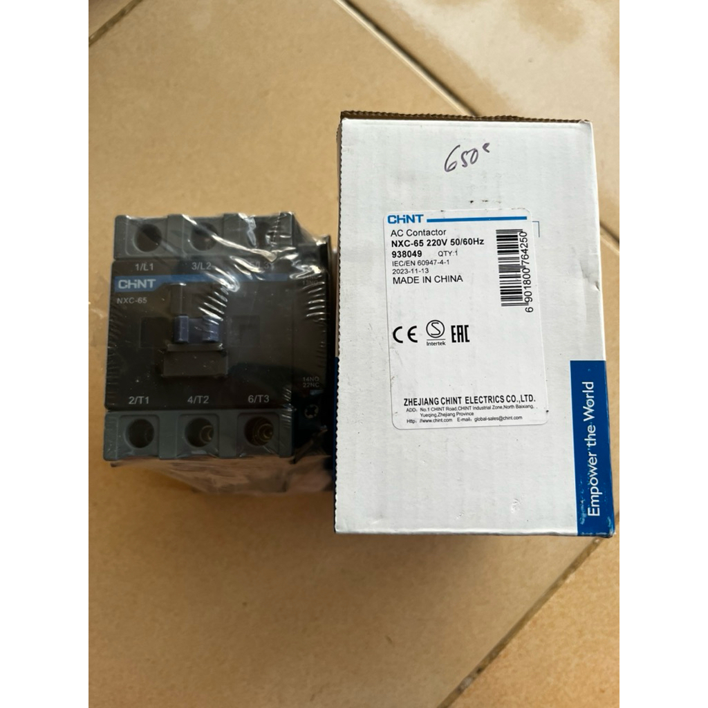 Contactor CHINT NXC-65 220V 65A mới tồn kho chưa sử dụng